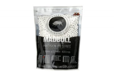 Страйкбольні кулі MadBull Precision BBs 0,25g 4000 pcs.