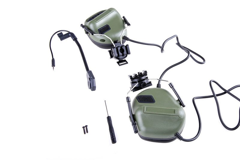 Навушники Specna Arms ERM H headset Foliage Green