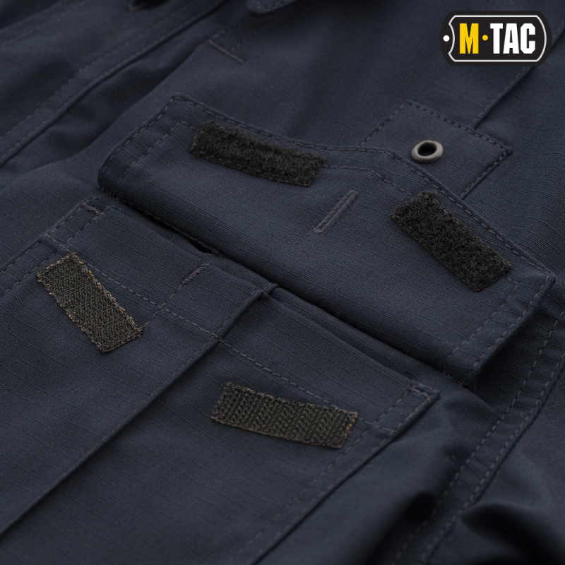 Сорочка M-TAC Police Elite Flex Rip-Stop Dark Navy Blue Size L