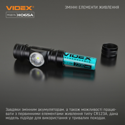 Налобний ліхтар Videx VLF-H065A