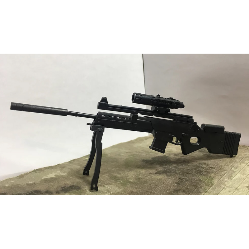 Мініатюра 3D паззл снайперська гвинтівка SL8-2