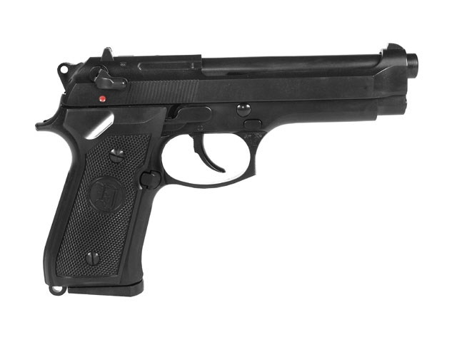 Страйкбольний пістолет KJW Beretta M92F/M9 Metal Green Gas