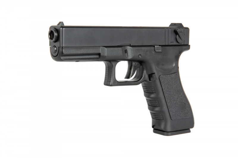 Страйкбольний пістолет Cyma Glock 18 CM030S MOSFET Electric Pistol Black