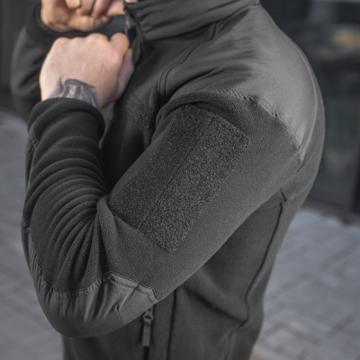 Куртка M-TAC Combat Fleece Jacket Black Size XXL/L
