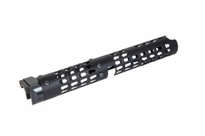 Цівка 5KU KeyMod Long Handguard AK Black