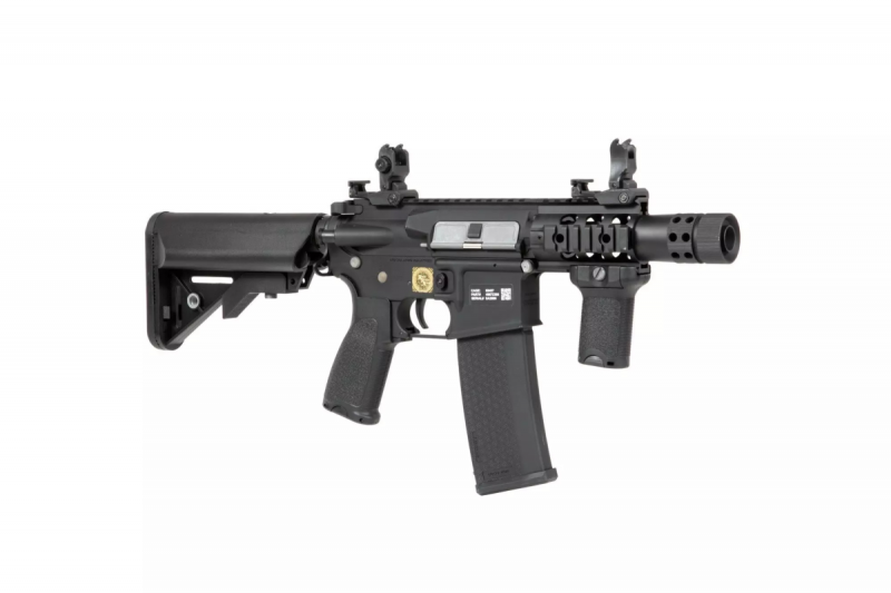 Страйкбольна штурмова гвинтівка Specna Arms M4 CQB Edge RRA SA-E10 Black