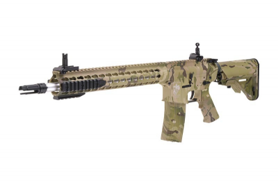 Страйкбольна штурмова гвинтівка Specna Arms M4 SA-B14 KeyMod 12” MultiCam
