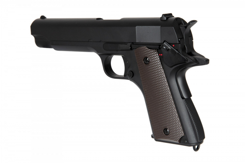 Страйкбольний пістолет Cyma Colt 1911 CM.123S Mosfet Edition AEP