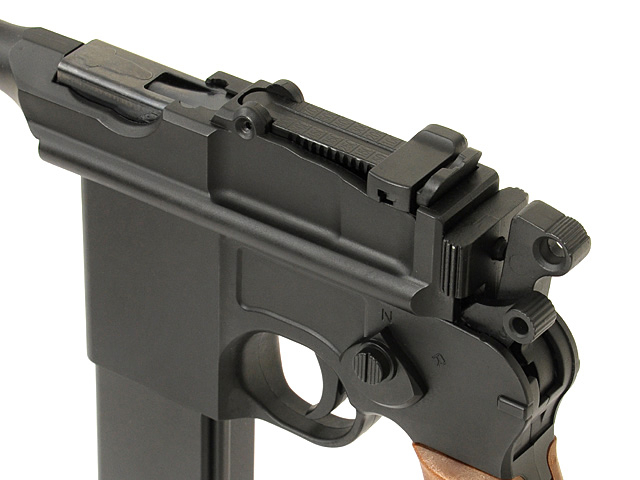 Страйкбольний пістолет WELL Mauser C96 CO2