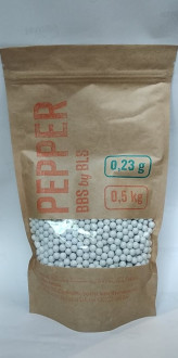 Страйкбольні кулі Pepper By BLS Precision 0,23g 0,5kg