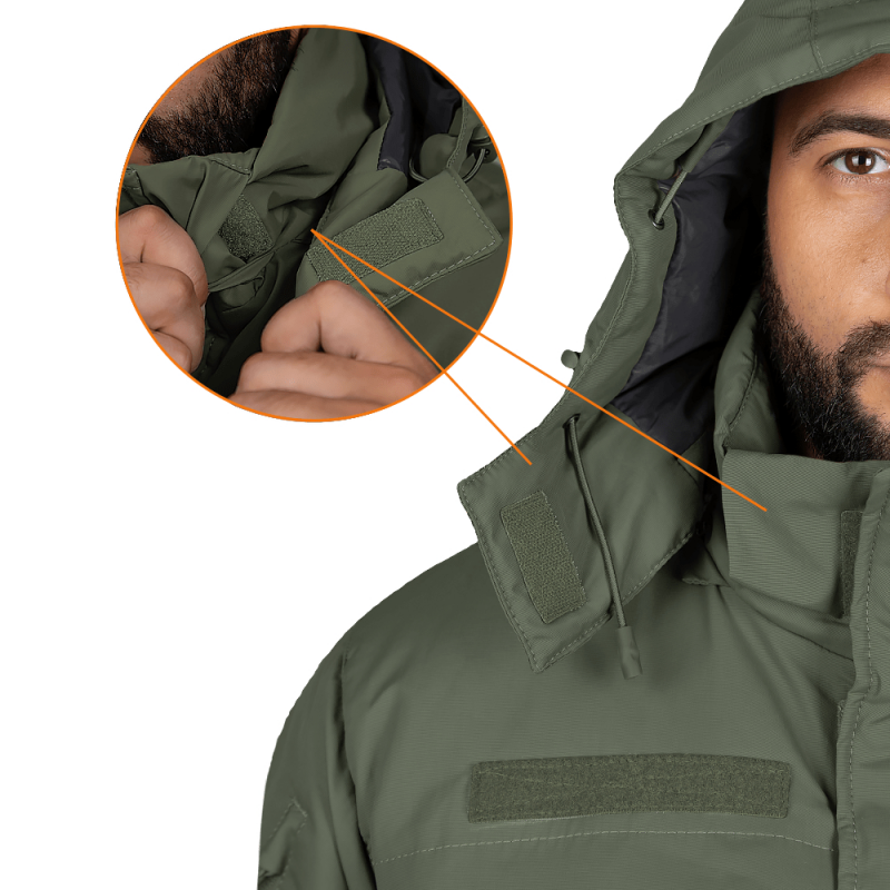 Куртка зимова Camo-Tec 3.0 Nylon Taslan Olive Size XL