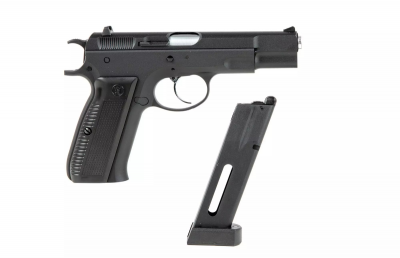 Страйкбольний пістолет KJW CZ 75 KP-09 CO2 Black
