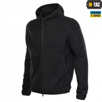 Куртка M-Tac Lite Microfleece Hoodie Black