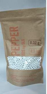 Страйкбольні кулі Pepper By BLS Precision 0,32g 0.5kg