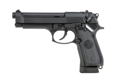Страйкбольний пістолет KJW Beretta M9 CO2 Black