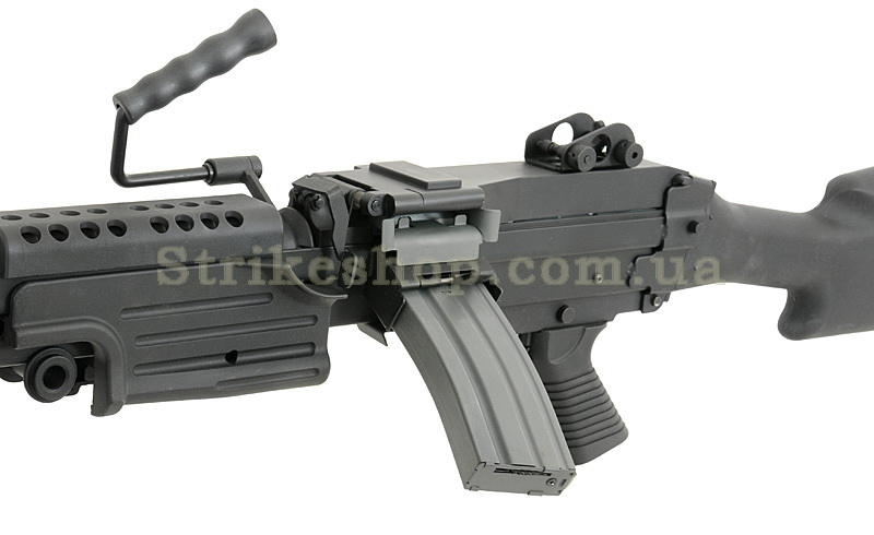 Страйкбольний кулемет A&amp;K M249  MKII Black