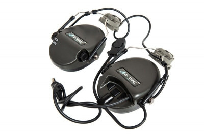Навушники активні з комунікатором Z-Tactical Fast zSordin Headset Olive