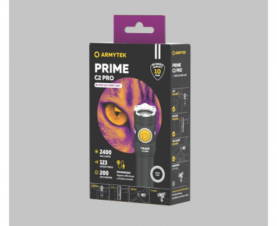 Ліхтар Armytek Prime C2 Pro Magnet USB White