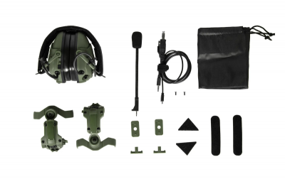 Навушники активні з комунікатором Specna Arms Tactical HD-16 Bluetooth Active Headphones Olive