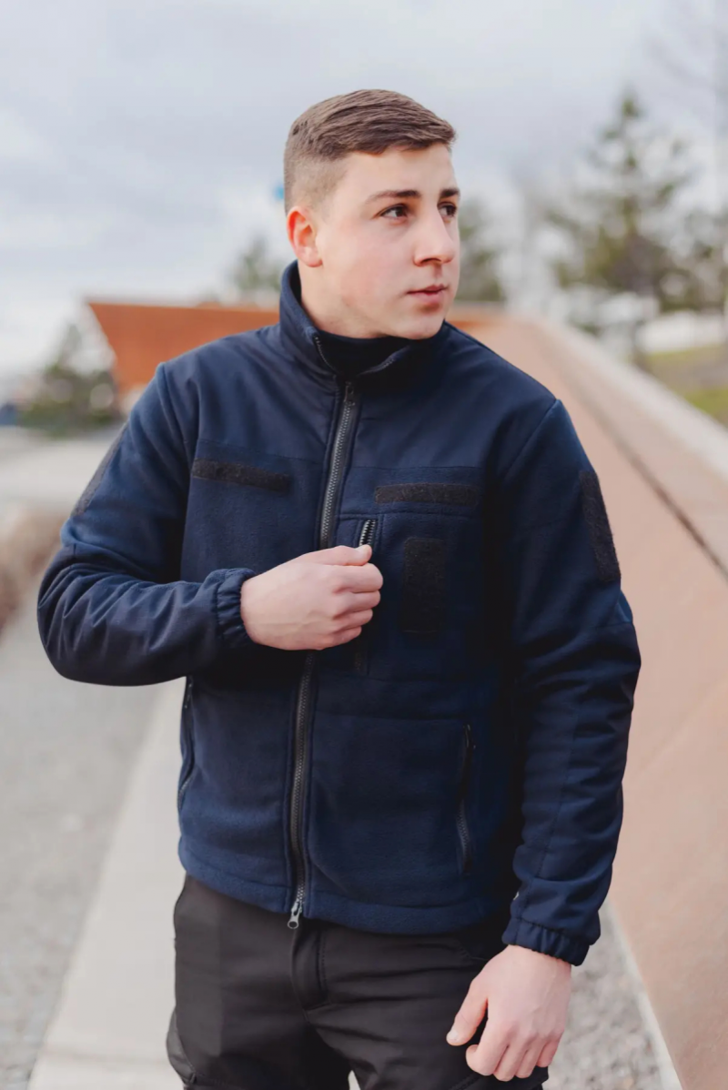 Куртка Флісова Smilo Navy Blue Size XL