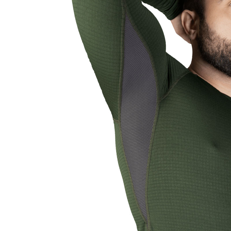 Термобілизна Camo-Tec Polarheat Quadro Stretch Green Size XL