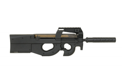 Страйкбольний пістолет-кулемет P90 з Глушником Cyma CM.060B