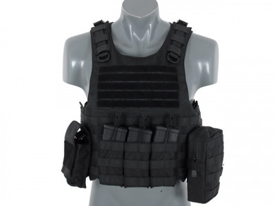Розвантажувальний жилет 8Fields Lightweight AAV FSBE Assault Vest System V2 Black
