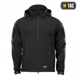 Куртка Soft Shell M-TAC Black Size XXL