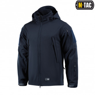 Куртка M-TAC Soft Shell Navy Blue Size S