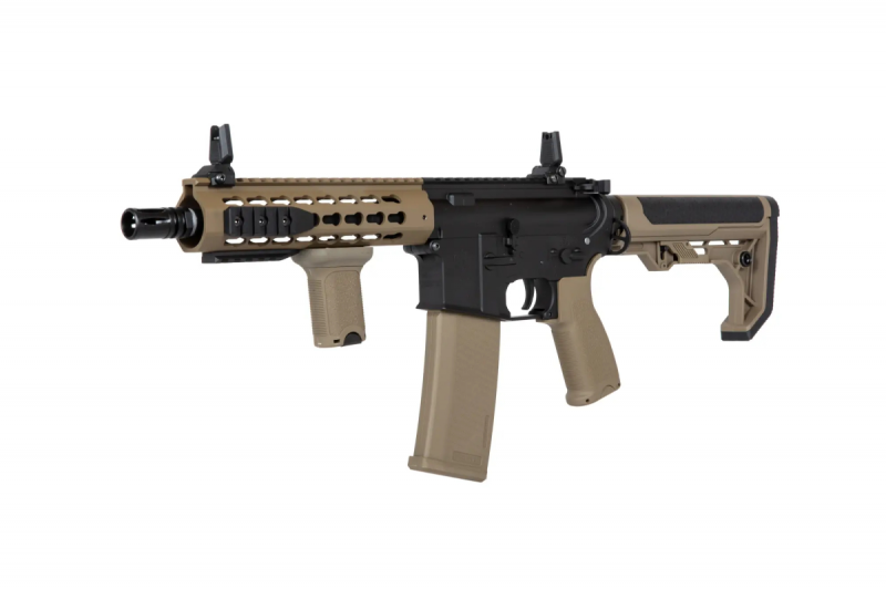 Страйкбольна штурмова гвинтівка Specna Arms Edge SA-E08 Light Ops Stock Half-Tan