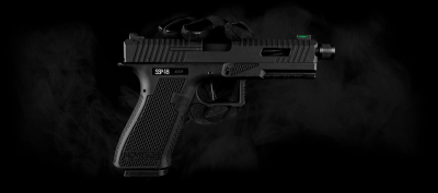 Страйкбольний пістолет Novritsch SSP18 Green Gas Grey