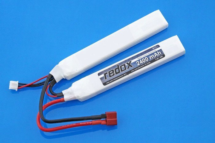 Акумулятор Redox LiPo 2400 mAh 7,4V 20C T-connect
