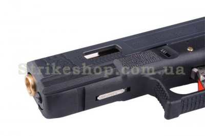 Страйкбольний пістолет Glock 18 Force Pistol WE Metal Green Gas
