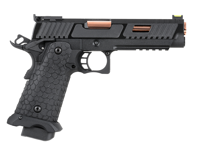 Страйкбольний пістолет SRC Colt1911 Baba Yaga GBB/CO2 Black
