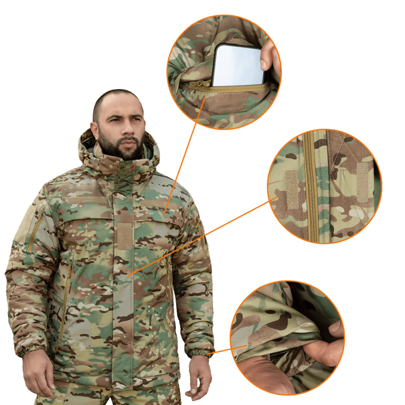 Куртка зимова Camo-Tec Patrol System 3.0 Multicam Size XXL