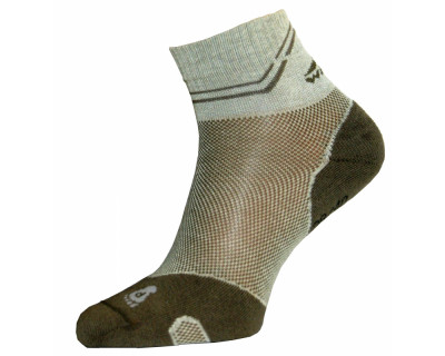 Шкарпетки трекінгові літні короткі Wisport Beige Size 44-46