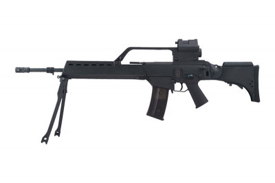 Страйкбольна штурмова гвинтівка Specna Arms G36 SA-G13V EBB Carbine Replica - black
