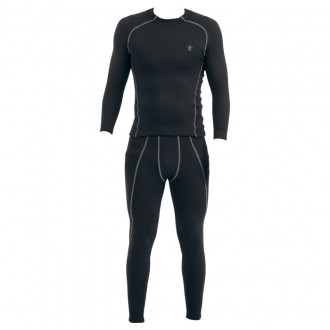 Термобілизна Marsava Merino Thermo Suit Black Size S