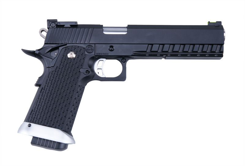 Страйкбольний пістолет KJW KP-06 CO2 - Black