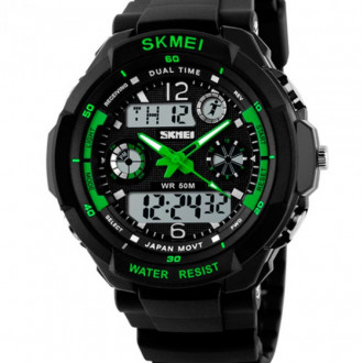 Годинник Skmei S-Shock Green 0931