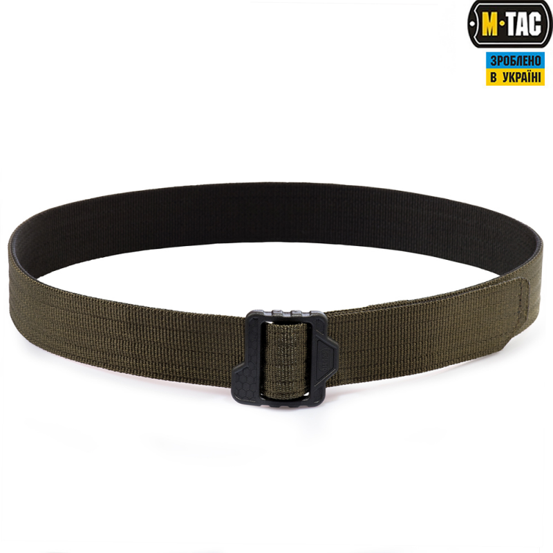 Ремінь M-TAC Double Duty Tactical Belt Hex Olive/Black Size L