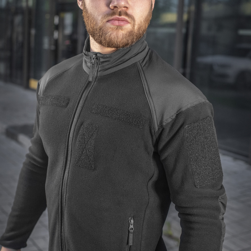 Куртка M-TAC Combat Fleece Jacket Black Size XS/R