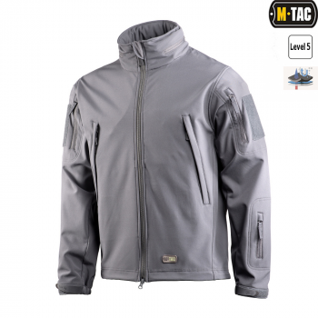 Куртка Soft-Shell M-Tac Grey