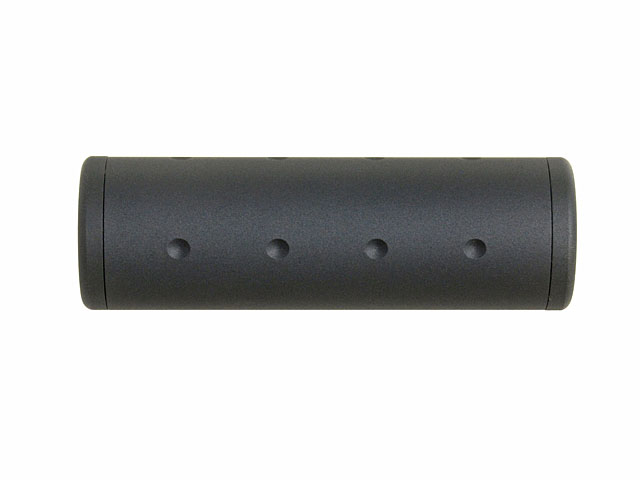 Страйкбольний глушник M-Etal 100х32 мм Black