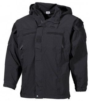 Куртка Soft Shell MFH Level 5 Black Size XL