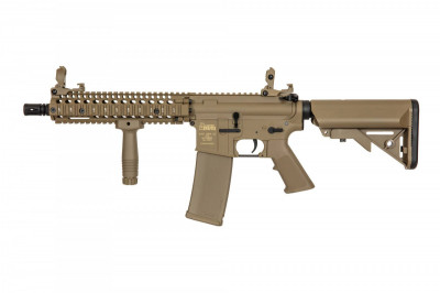 Страйкбольна штурмова гвинтівка Specna Arms Daniel Defense MK18 SA-C19 CORE X-ASR Full-Tan