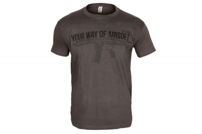 Футболка Specna Arms Your Way Of Airsoft V.4 Grey/Black Size M