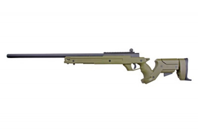 Страйкбольна снайперська гвинтівка WELL MB04A Olive