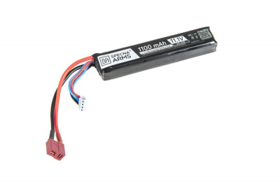 Акумулятор Specna Arms LiPo 11,1V 1100mAh 20/40C - T-Connect (Deans)