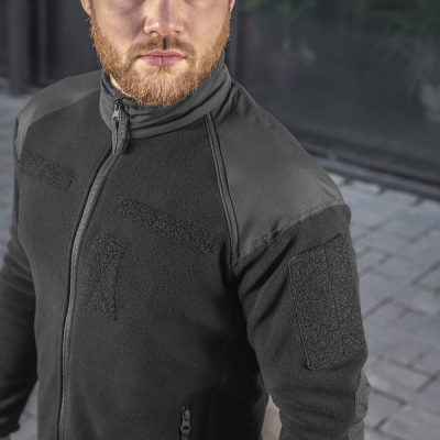 Куртка M-TAC Combat Fleece Jacket Black Size S/R